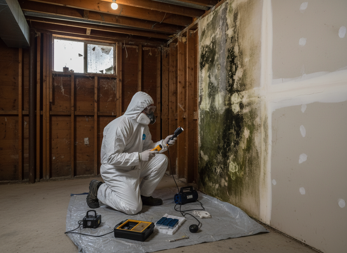 Basement Mold Inspection in Mira Loma, CA